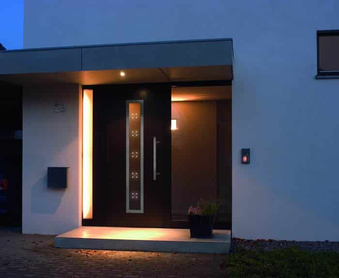 Aluminium Haustür