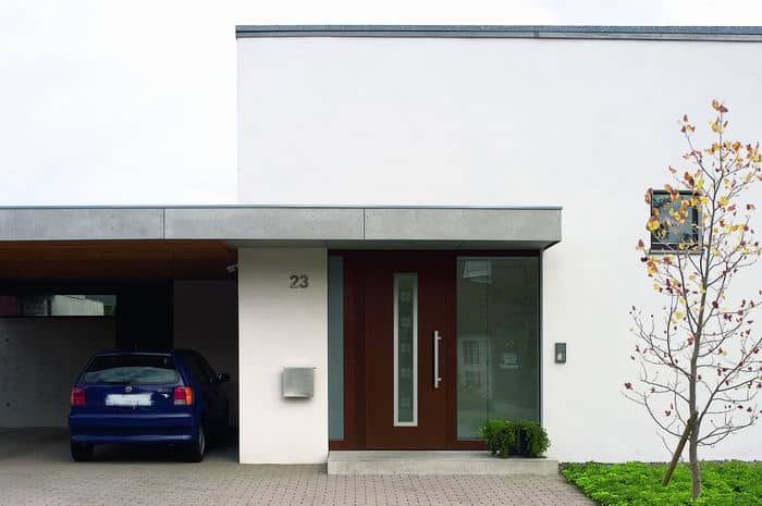 Aluminium Haustür